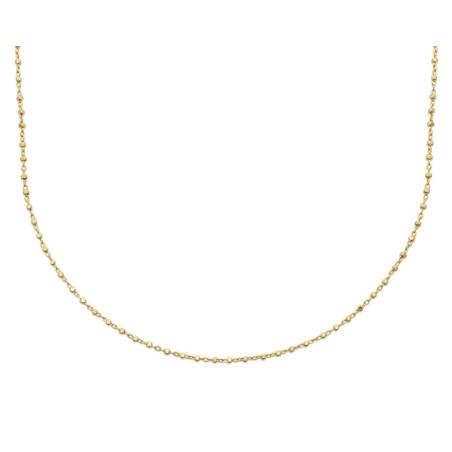 Chaîne pour femme en plaqué or avec perles dorées - Akassy - Lyn&Or Bijoux