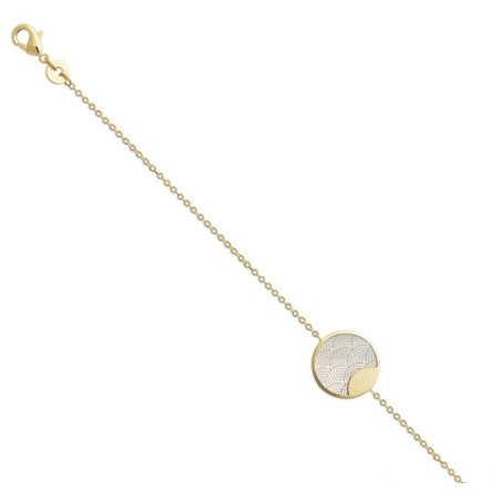 Bracelet pour femme en plaqué or & Nacre - Milla - Lyn&Or Bijoux