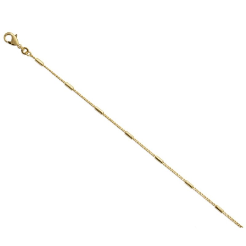Bracelet pour femme en plaqué or, avec tubes dorés - Ciota - Lyn&Or Bijoux