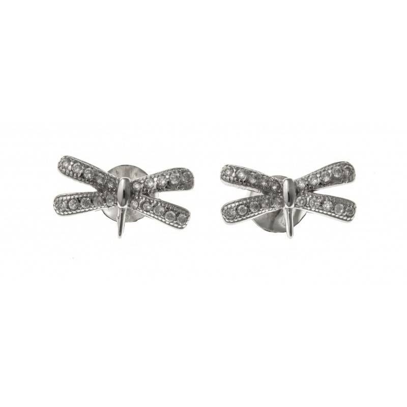 boucle d'oreille en argent 925 millièmes pour femme, Libelle boucle d'oreille en argent 925 millièmes pour femme, Libelle