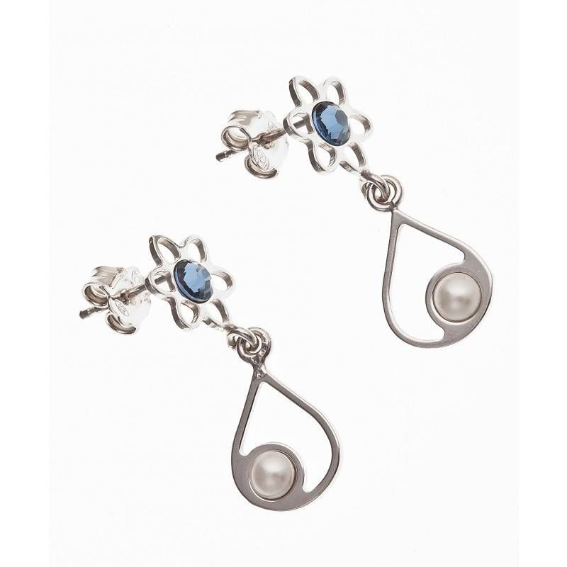 boucle d'oreille en argent 925 millièmes pour femme, Fila boucle d'oreille en argent 925 millièmes pour femme, Fila