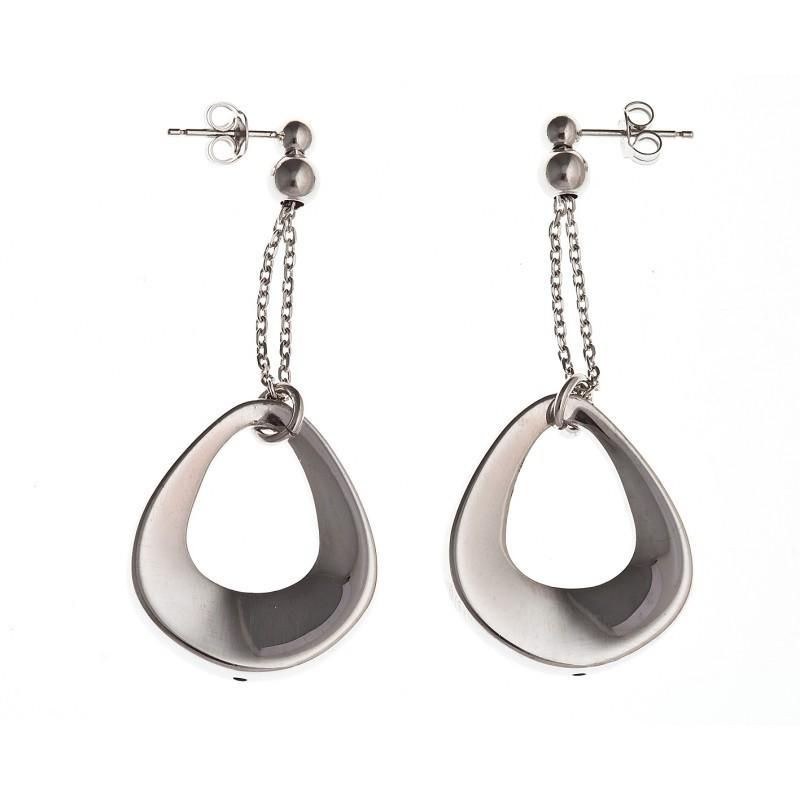 boucle d'oreille en argent 925 millièmes pour femme, Sing boucle d'oreille en argent 925 millièmes pour femme, Sing