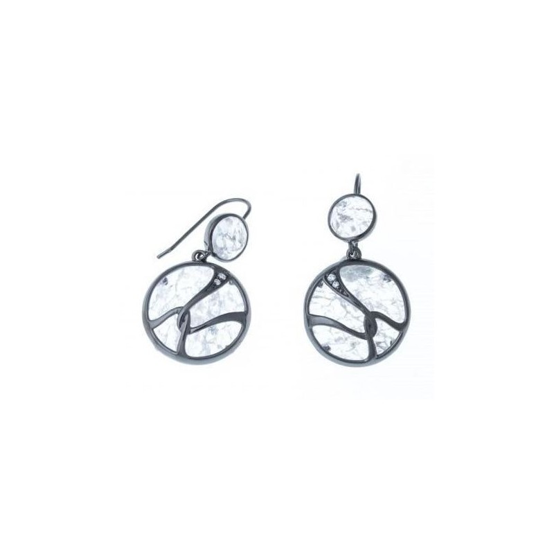 boucle d'oreille en argent 925 millièmes pour femme, Image boucle d'oreille en argent 925 millièmes pour femme, Image