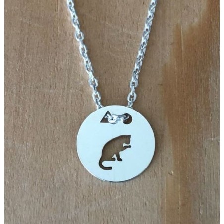 Collier femme argent, créateur CabaneTchanque, Pendentif Chat patte Collier femme argent, créateur CabaneTchanque, Pendentif Chat patte