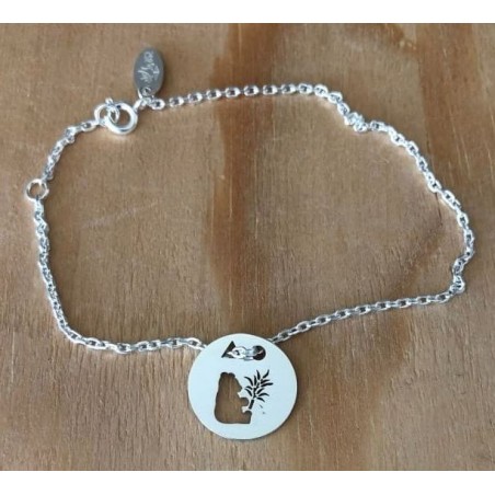 Bracelet femme argent, créateur CabaneTchanque, Token's Panda Bracelet femme argent, créateur CabaneTchanque, Token's Panda