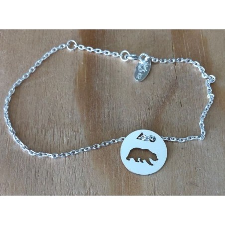 Bracelet femme argent, créateur CabaneTchanque, Token's Ours Bracelet femme argent, créateur CabaneTchanque, Token's Ours