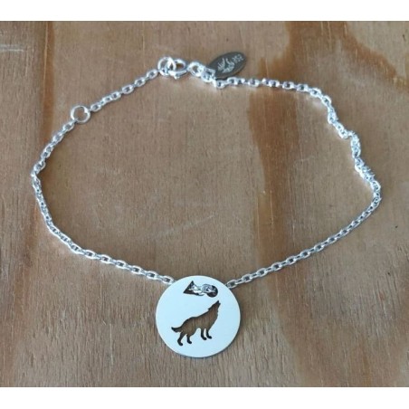 Bracelet femme argent, créateur CabaneTchanque, Token's Loup Bracelet femme argent, créateur CabaneTchanque, Token's Loup