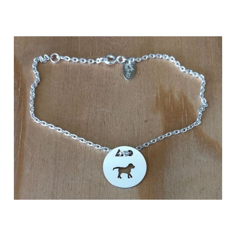 Bracelet femme argent, créateur CabaneTchanque, Token's Chiot