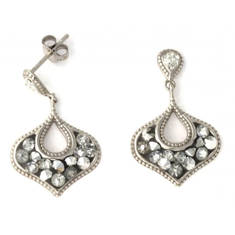 boucle d'oreille en argent 925 millièmes pour femme, Vintage boucle d'oreille en argent 925 millièmes pour femme, Vintage