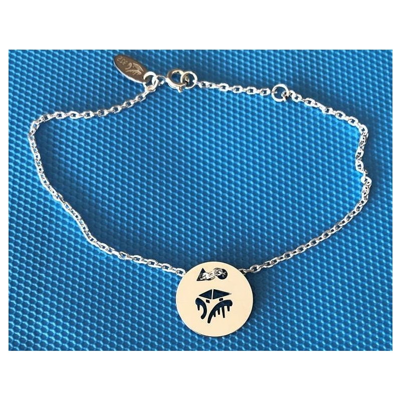 Bracelet femme argent, créateur CabaneTchanque, Token's Cabane