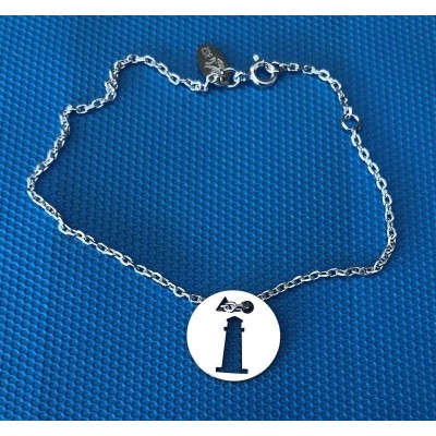 Bracelet femme argent, créateur CabaneTchanque, Token's Phare