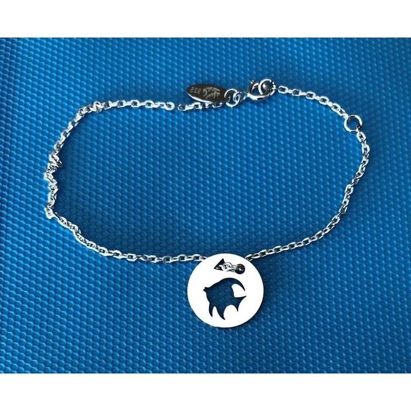 Bracelet femme argent, créateur CabaneTchanque, Token's Poisson