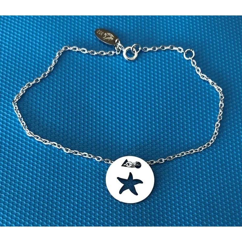 Bracelet femme argent, créateur CabaneTchanque, Token's Etoile de Mer