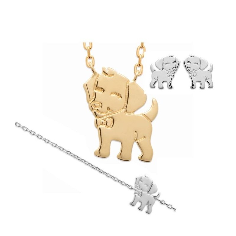 Boucles d'Oreilles Enfant Licorne Émail en Argent 925