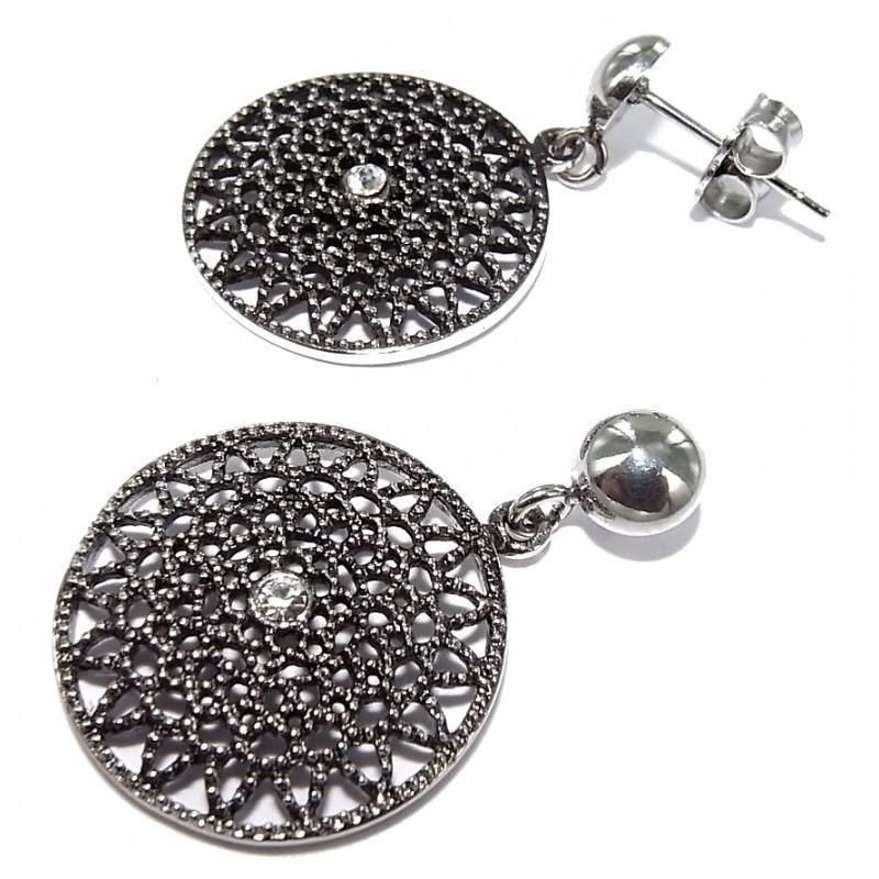 boucle d'oreille acier inoxydable fantaisie pour femme, Ariane boucle d'oreille acier inoxydable fantaisie pour femme, Ariane