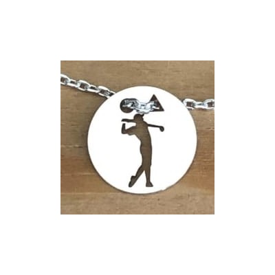 Bracelet Golf pour femme argent - Golfeur, Lyn&Or Bijoux