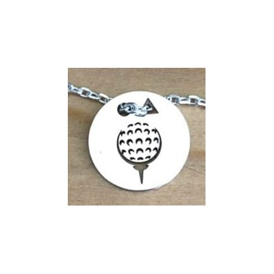 Bracelet Golf pour femme argent - Balle, Lyn&Or Bijoux