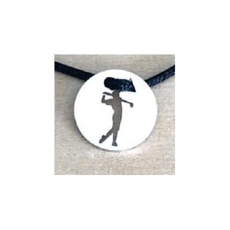 cordon coloré au choix - Golfeur - CabaneTchanquée