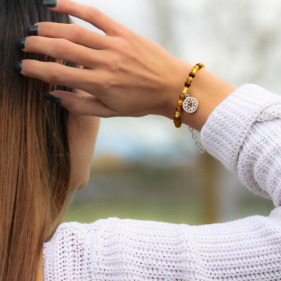bracelet femme pierres naturelles