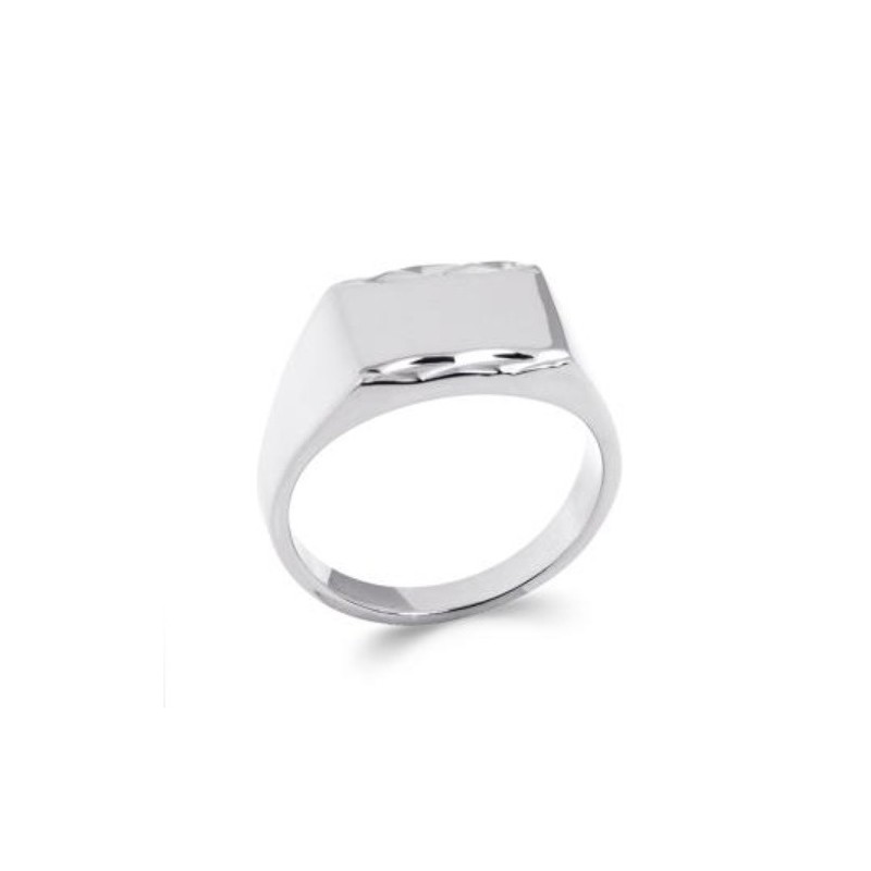 bague argent homme chevalière