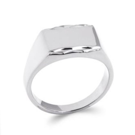 bague argent homme chevalière