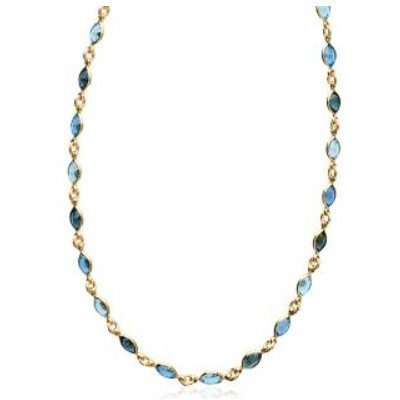 Collier pierres bleues pour femme, swarovski