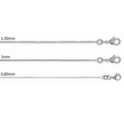 collier argent enfant