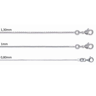 collier argent enfant