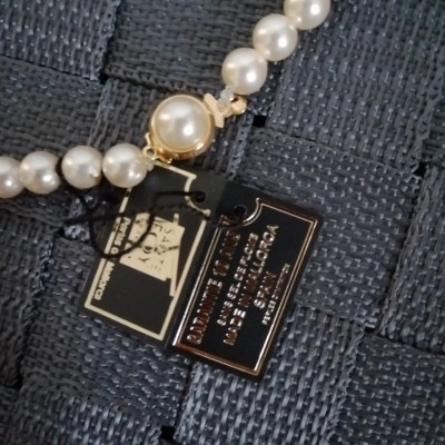 Magnifique bracelet de perles blanches de Majorque pour femme, avec des perles d'un diamètre de 