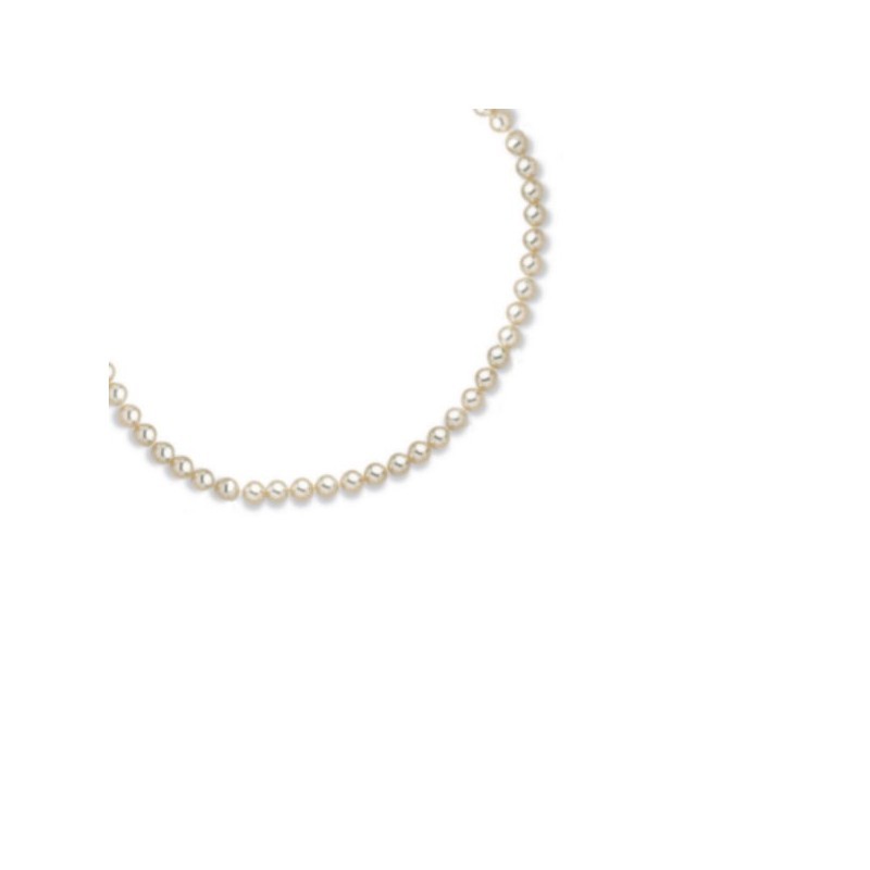 Bracelet de perles blanches 5mm de Majorque pour femme - Ariel