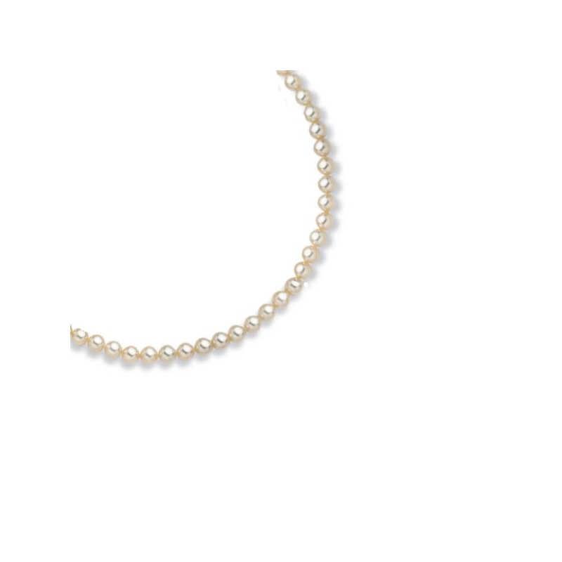 Bracelet de perles blanches 8 mm de Majorque pour femme - Ariel