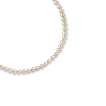 Bracelet de perles blanches 8 mm de Majorque pour femme - Ariel