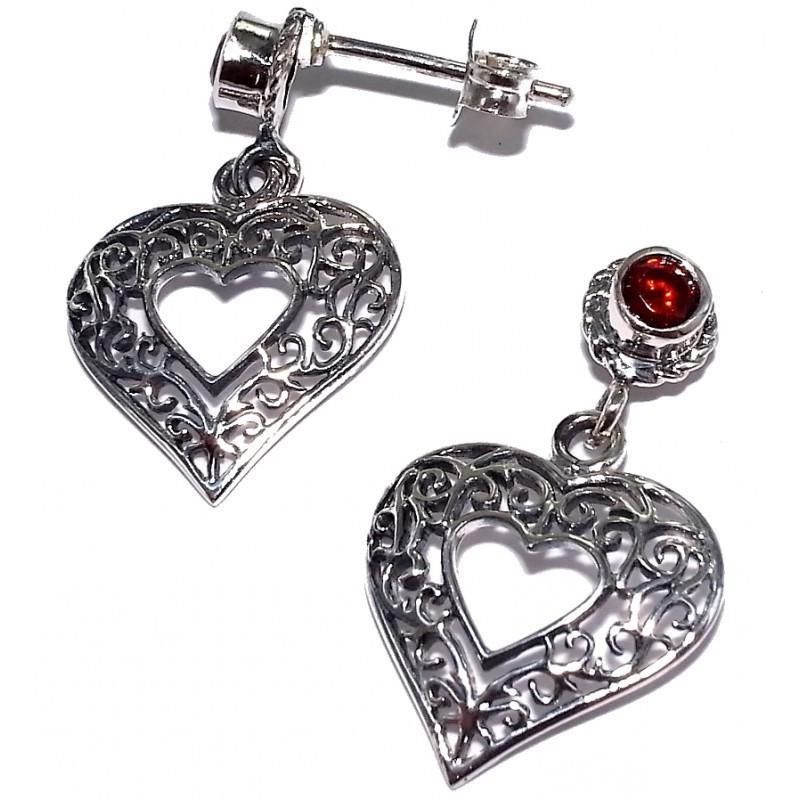 boucle d'oreille femme coeur en argent 925 /1000, Passionista boucle d'oreille femme coeur en argent 925 /1000, Passionista
