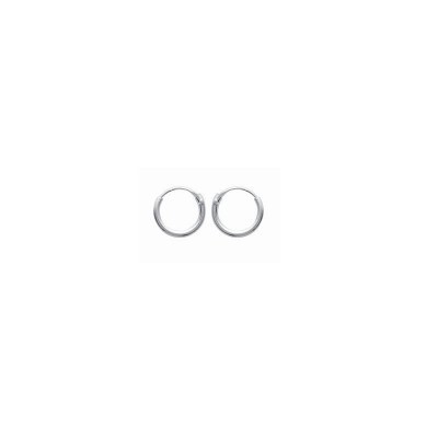 Piercing anneau argent femme 8 mm - Twist