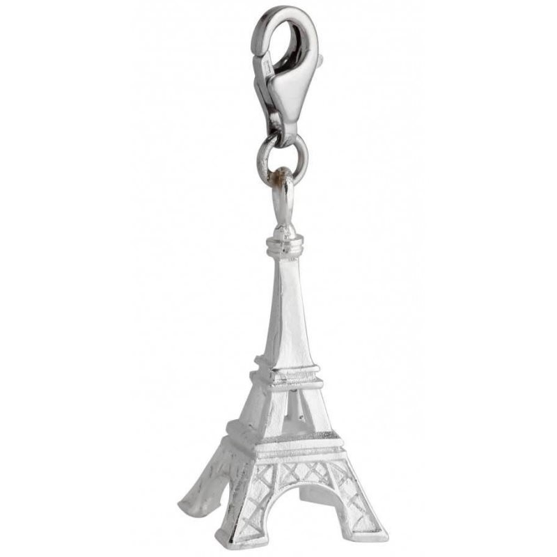 Charm pour bracelet Tour Eiffel argent 925/1000 - Création Zoé Bijoux