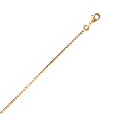 chaîne plaquée or pour pendentif pour femme