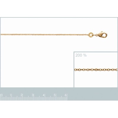 chaine collier plaqué or très fine