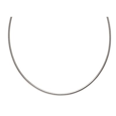 ras - de - cou oméga argent 925, épaisseur 1,6mm