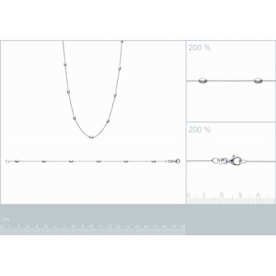 Bracelet tendance en argent pour femme, Helios - Lyn&Or Bijoux