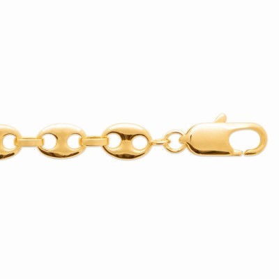 Collier Graine de Café en plaqué or pour femme