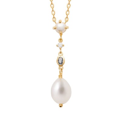 Collier original en perles de culture d'eau douce - Nyna