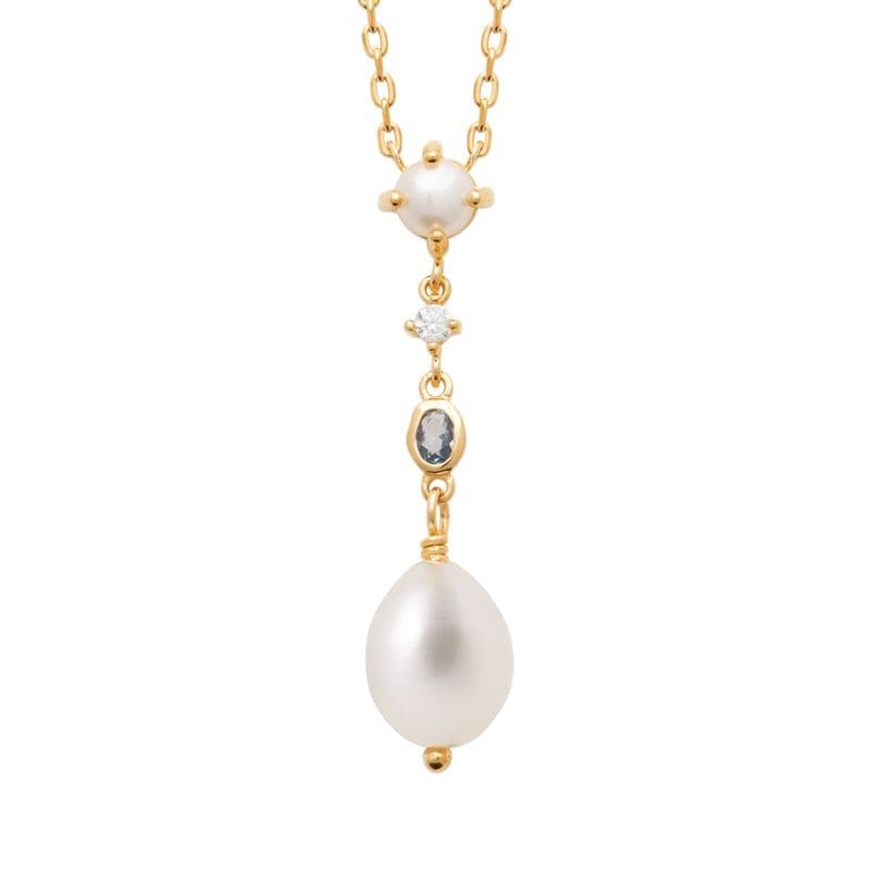 Collier original en perles de culture d'eau douce - Nyna