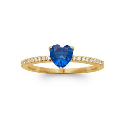 coeur pierre bleue