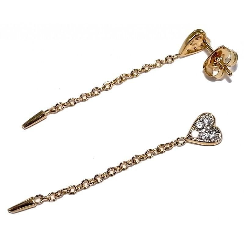 boucle d'oreille en plaqué or fantaisie pour femme, Gana boucle d'oreille en plaqué or fantaisie pour femme, Gana