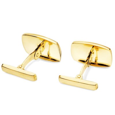 Cadeau homme luxe, boutons de manchette en or