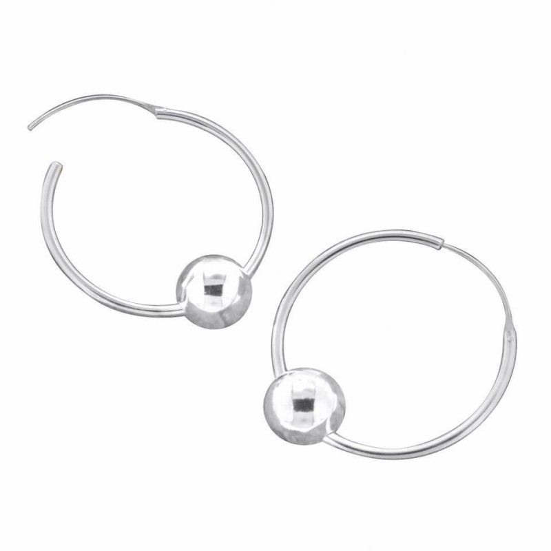 Boucles Créoles pour femme plaqué en argent Louise Zoé, Lolita Boucles Créoles pour femme plaqué en argent Louise Zoé, Lolita