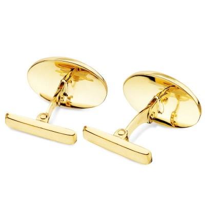 Boutons de manchette motif grec luxe
