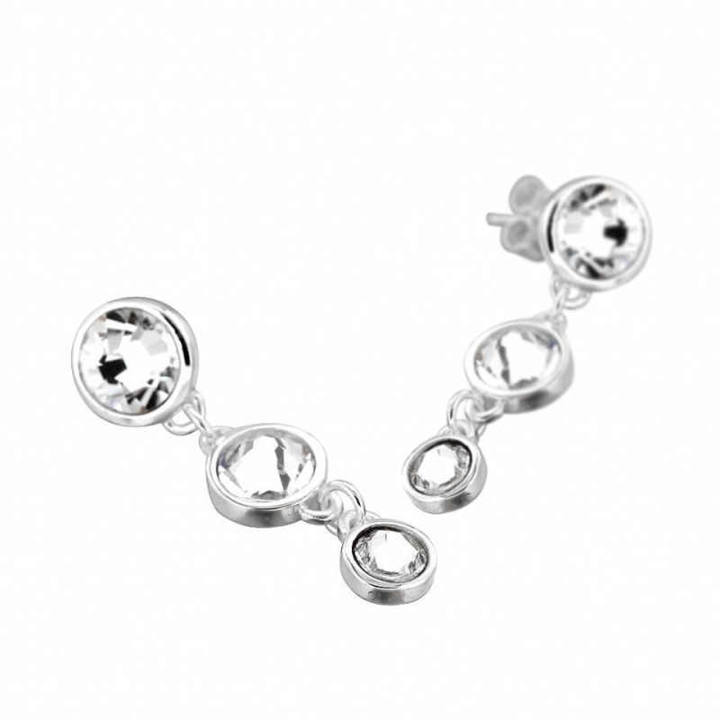 Boucles d'oreilles pour femme cristal de Swarovski, Chute Boucles d'oreilles pour femme cristal de Swarovski, Chute
