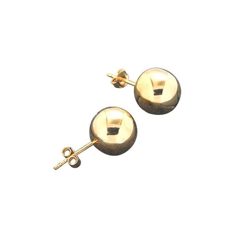 Boucles d'oreilles pour femme en plaqué or Louise Zoé, Fame 12 mm Boucles d'oreilles pour femme en plaqué or Louise Zoé, Fame 12 mm