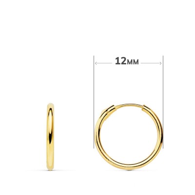 créoles 12 mm